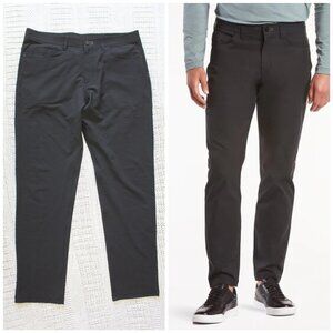 Public Rec Dealmaker Straight black pants size 34/32 lightweight slacks casual